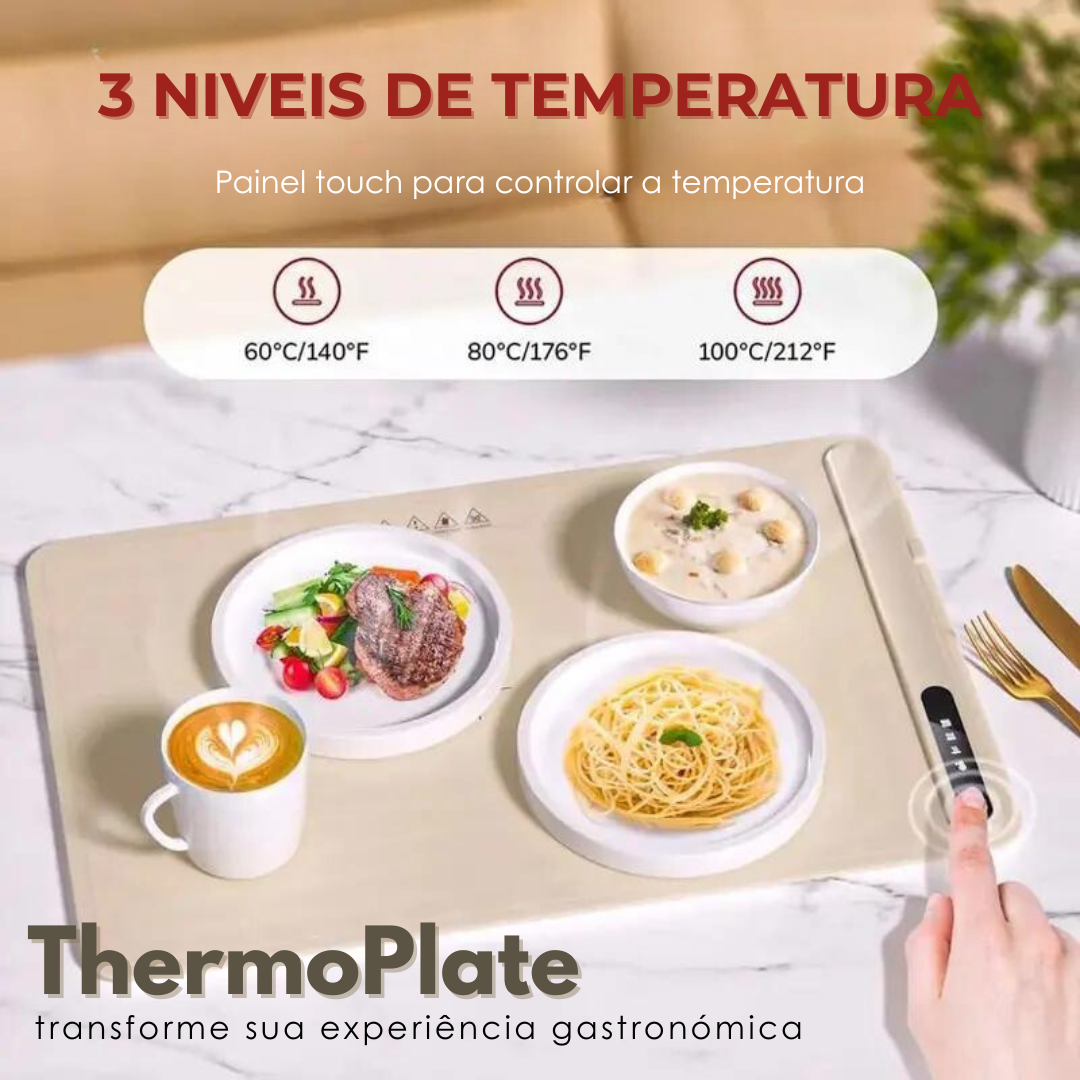 ThermoPlate - bandeja de aquecimento siliconada